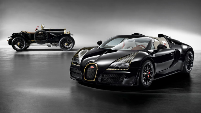 Обои картинки фото bugatti veyron vitesse black bess 2014, автомобили, bugatti, black, veyron, vitesse, 2014, bess