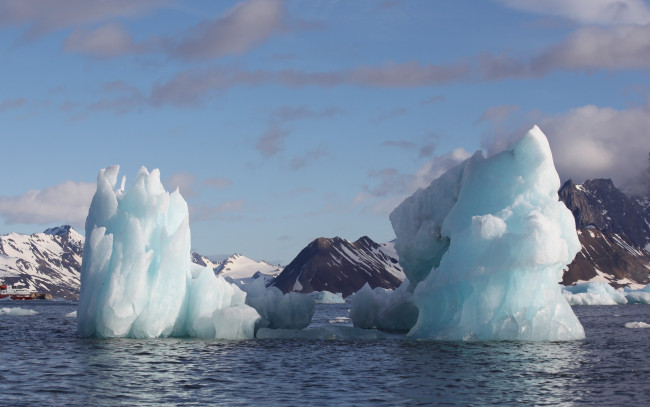 Обои картинки фото природа, айсберги, ледники