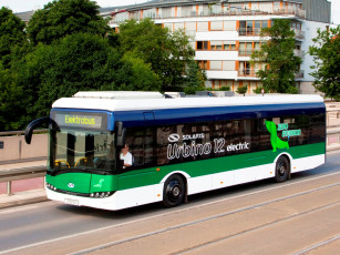 Картинка автомобили автобусы 23 12 electric urbino solaris