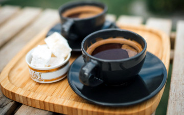 Картинка еда кофе +кофейные+зёрна чашка блюдце сахар