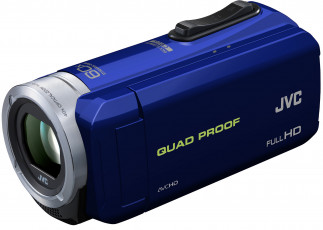 обоя jvc gz-r10 blue, бренды, jvc, видеокамера, цифровая