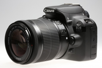 обоя canon eos 100d, бренды, canon, объектив, цифровая, фотокамера