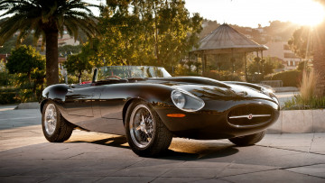 обоя jaguar e-type, автомобили, jaguar, land, rover, ltd, легковые, класс-люкс, великобритания