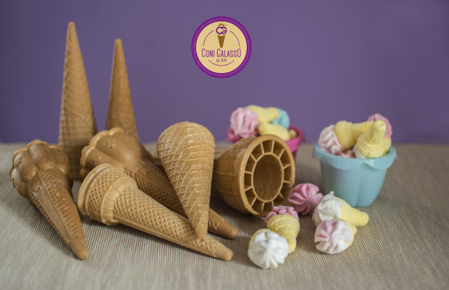 Обои картинки фото бренды, coni galasso, мороженое