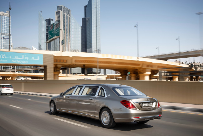 Обои картинки фото автомобили, mercedes-benz, mercedes-maybach, pullman, s, 600, vv222, 2016г