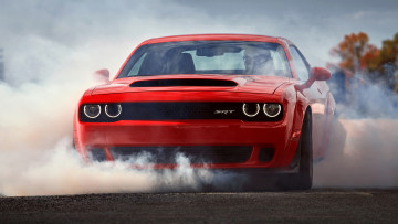 Картинка dodge+challenger+srt+demon+2018 автомобили dodge 2018 srt demon red challenger