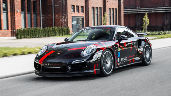 Обои картинки фото edo competition porsche 911 turbo-s 2014, автомобили, porsche, edo, competition, 2014, turbo-s, 911