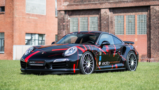 Обои картинки фото edo competition porsche 911 turbo-s 2014, автомобили, porsche, 911, 2014, turbo-s, edo, competition