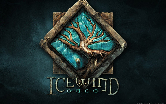 Обои картинки фото видео игры, icewind dale, дерево, рамки