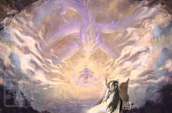 Картинка аниме mo+dao+zu+shi лань сичэнь цзян чэн холст дракон