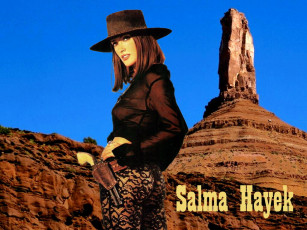 обоя Salma Hayek, девушки