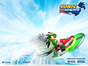 Картинка видео игры sonic riders