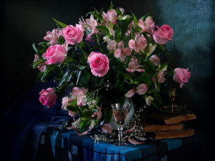 Картинка владимир ocayлeнko oven любви весенней на глоток цветы букеты композиции