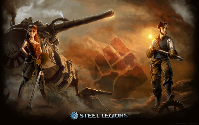 Обои картинки фото steel, legions, видео, игры