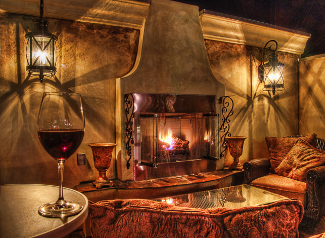 Обои картинки фото relaxing, fireplace, интерьер, камины, гостинная, камин