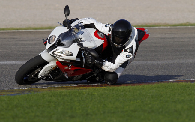 Обои картинки фото спорт, мотоспорт, трек, bmw, s1000rr, motorcycle, гонка