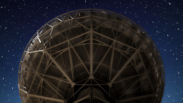 Картинка космос разное другое радиотелескоп звезды небо