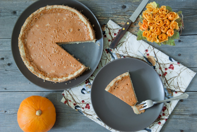 Обои картинки фото еда, пироги, кусок, апельсин