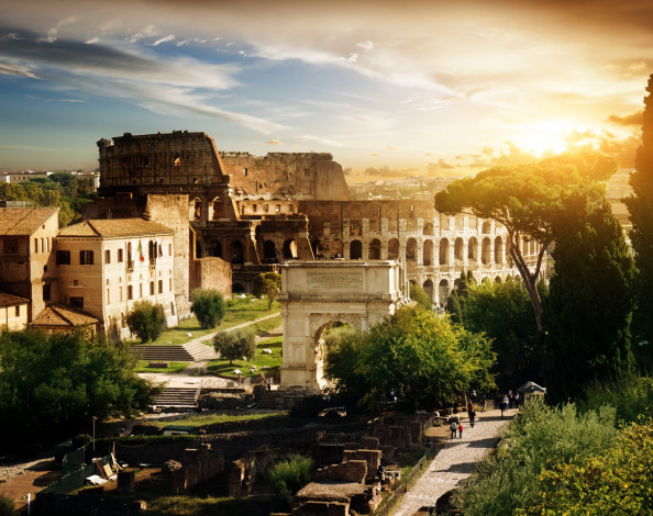 Обои картинки фото города, рим,  ватикан , италия, старина