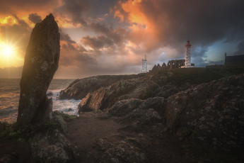 Картинка природа маяки маяк побережье