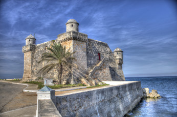 Картинка cojimar +cuba города -+дворцы +замки +крепости океан берег цитадель