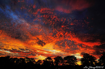 Картинка природа восходы закаты закат зарево