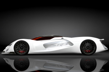 Картинка srt+tomahawk+concept автомобили 3д srt tomahawk vision gran turismo белый concept