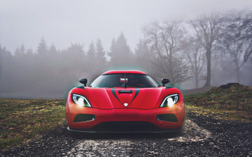 Картинка автомобили koenigsegg agera rs вид спереди 2022 года бездорожье суперкар гиперкар hdr красный