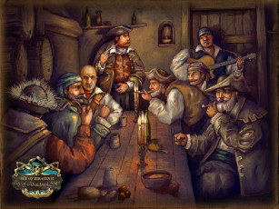 Картинка age of pirates city abandoned ships видео игры корсары город потерянных кораблей