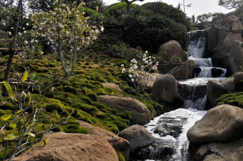 Картинка природа водопады california