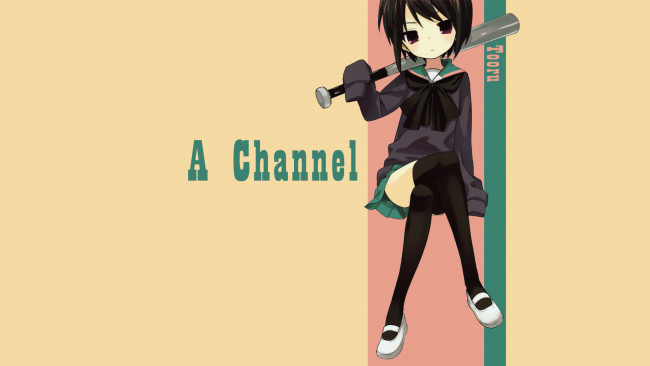 Обои картинки фото channel, аниме, a