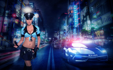 Картинка автомобили авто девушками police lamborghini ирина ольховская