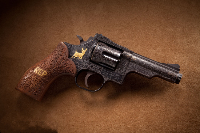 Обои картинки фото оружие, револьверы, dan, magnum, revolver, d11, wesson