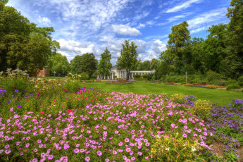 Картинка bad+oeynhausen +germany города -+пейзажи цветы луг усадьба парк
