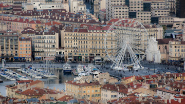 Картинка города марсель+ франция панорама