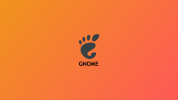 Картинка компьютеры gnome фон логотип
