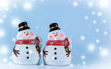 Картинка праздничные снеговики забавные