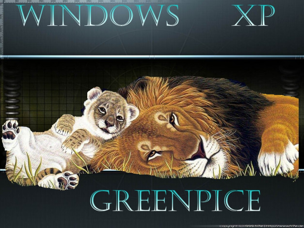 Обои картинки фото greenpice, компьютеры, windows, xp