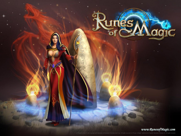 Обои картинки фото runes, of, magic, видео, игры
