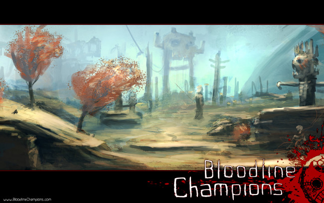 Обои картинки фото видео, игры, bloodline, champions