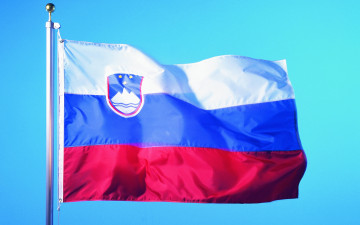 Картинка разное флаги гербы словения флаг