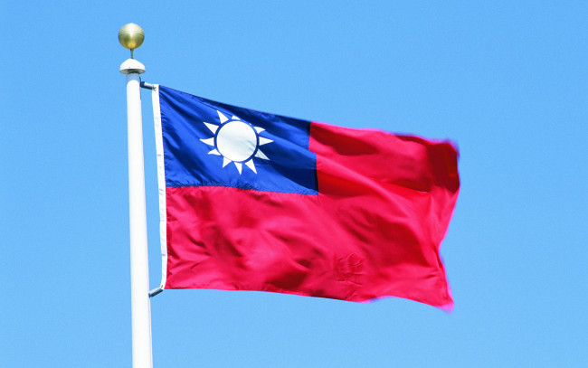Обои картинки фото разное, флаги, гербы, флаг, тайвань