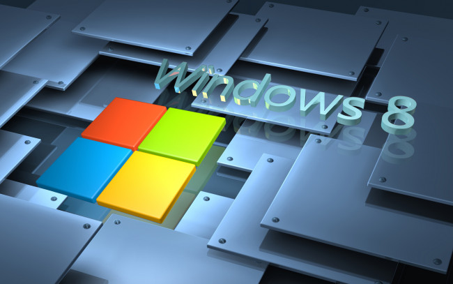 Обои картинки фото компьютеры, windows, microsoft, logo, логотип, 8