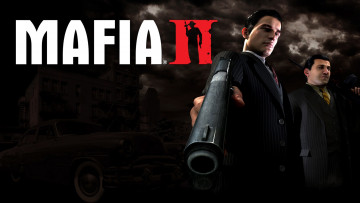 Картинка видео игры mafia ii оружие люди