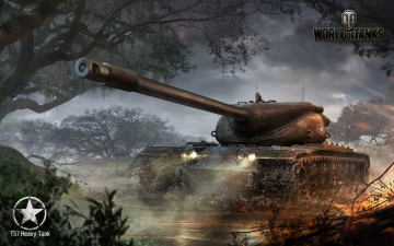 Картинка world of tanks видео игры мир танков heavy tank t57