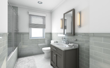 Картинка 3д+графика реализм+ realism раковина дизайн ванная