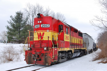 Картинка техника поезда состав локомотив рельсы железная дорога