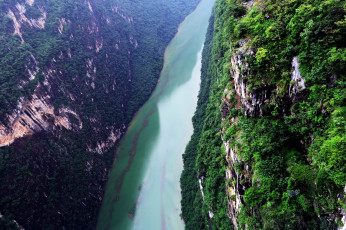 Картинка природа реки озера панорама ущелье река