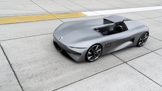 Обои картинки фото 2018 infiniti prototype 10 concept, автомобили, infiniti, концепт, спорткар, concept, 2018, prototype, 10