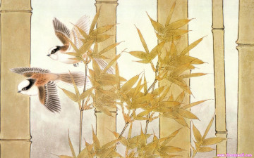 Картинка рисованные животные птицы